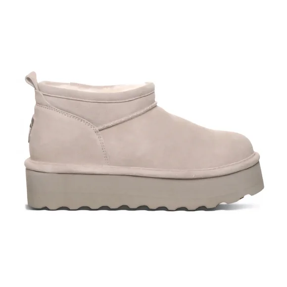 Bearpaw Women's Retro Shorty Suede Boot - Mushroom